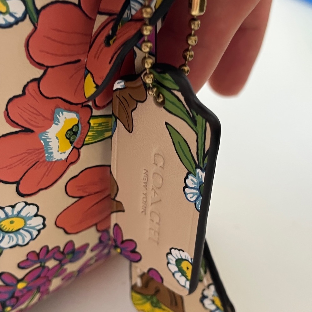 Coach Studio Crossbody Bag With Floral Blossom Print CJ358 - Picture 14 of 14